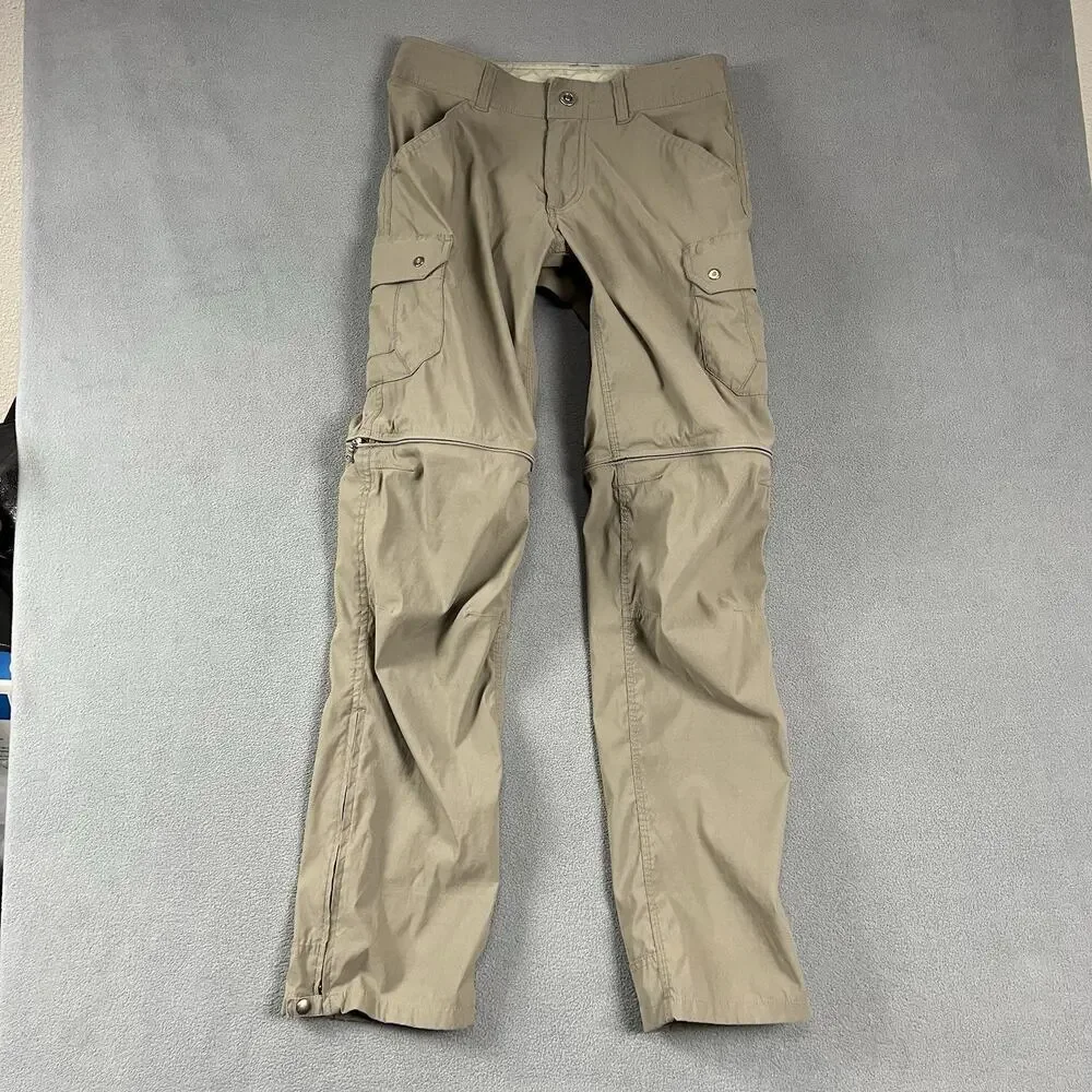 Kuhl Pants Mens 30X34 Renegade Convertible Stealth Outdoor Cargos Hiking